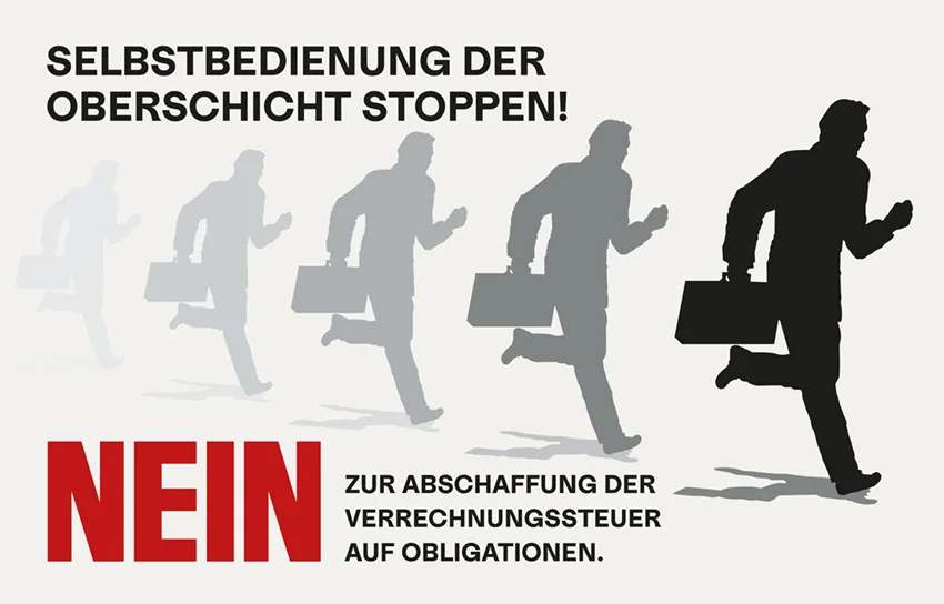 Verrrechnungssteuer NEIN